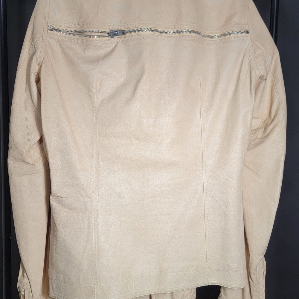Rick Owens SS15 “Bone” Stooges leather jacket (M/L) - Picture 3 of 4